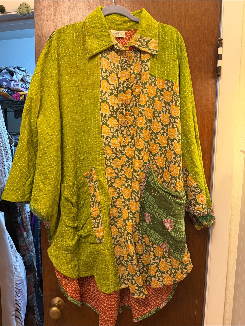 Kantha Bae Poetic Tunic 🍏💚